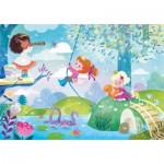 Puzzle  Puzzle-Michele-Wilson-K1122-24 Princesses Modernes