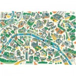  Puzzle-Michele-Wilson-K685-100 Puzzle en Bois - Paris Labyrinthes