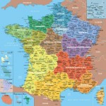  Puzzle en Bois - Carte de France des Régions