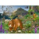 Puzzle en Bois Découpé à la Main - En Montagne