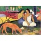 Puzzle en Bois découpé à la Main - Paul Gauguin - Arearea