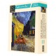 Puzzle en Bois Découpé à la Main - Van Gogh : Le Café Le Soir