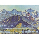   Puzzle en Bois - Ferdinand Hodler - Le Mont Eiger