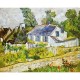 Puzzle en Bois - Vincent Van Gogh - Maison à Auvers