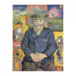 Puzzle   Van Gogh Vincent - Portrait du père Tanguy, 1887