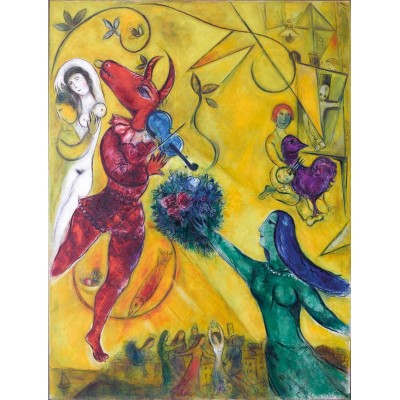 Puzzle-Michele-Wilson-W64-12 Puzzle en Bois - Chagall Marc - La Danse