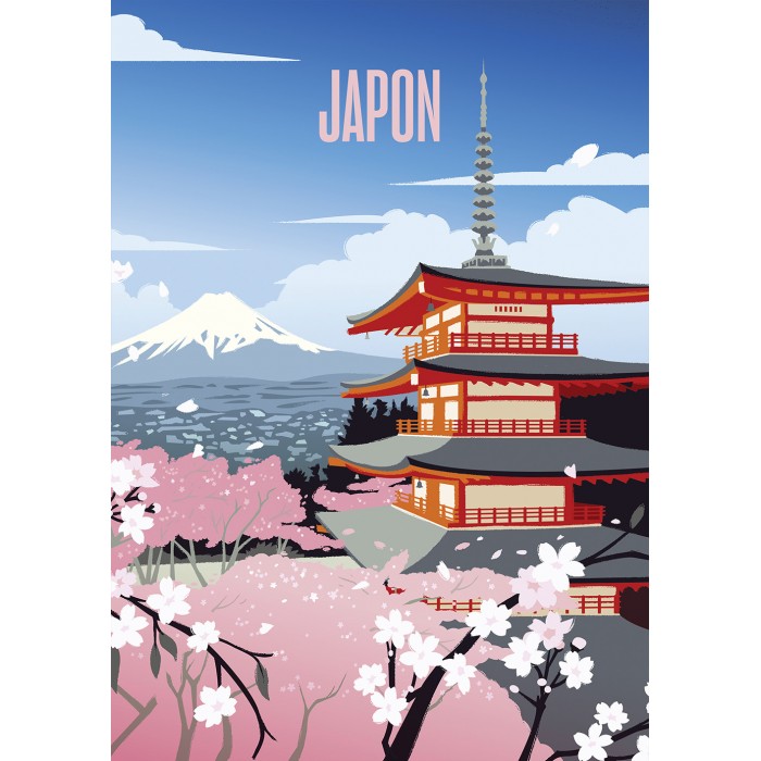 Puzzle Hachette-Puzzle-0009 Évasion Japon