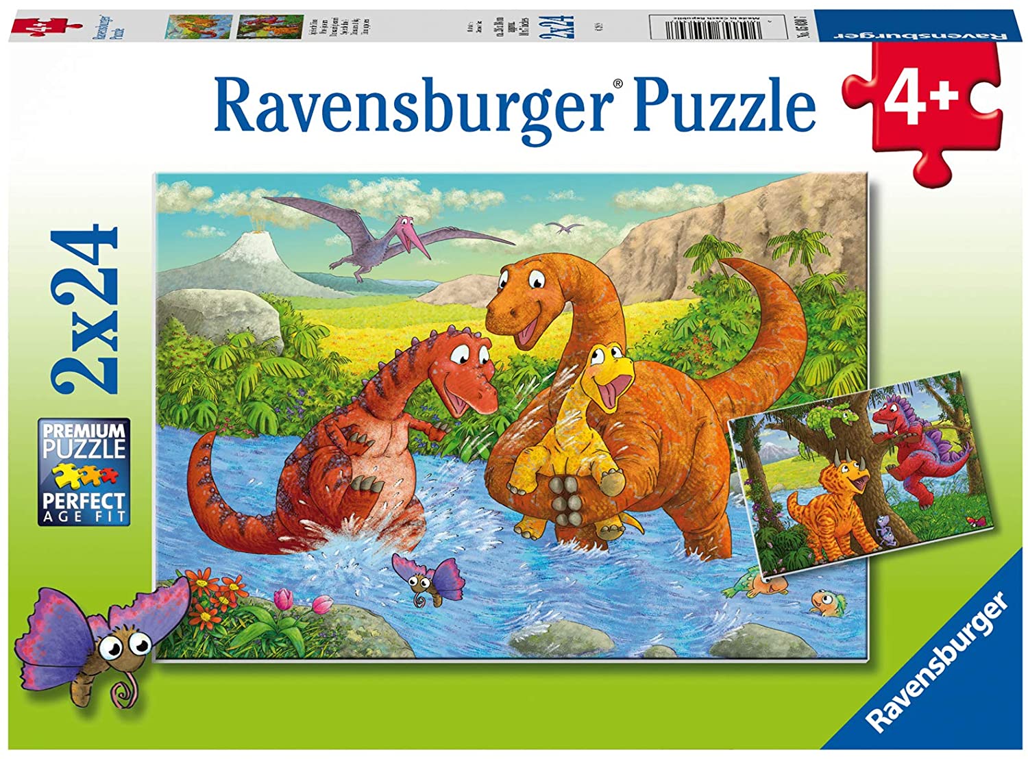 2 Puzzles - Dinosaures