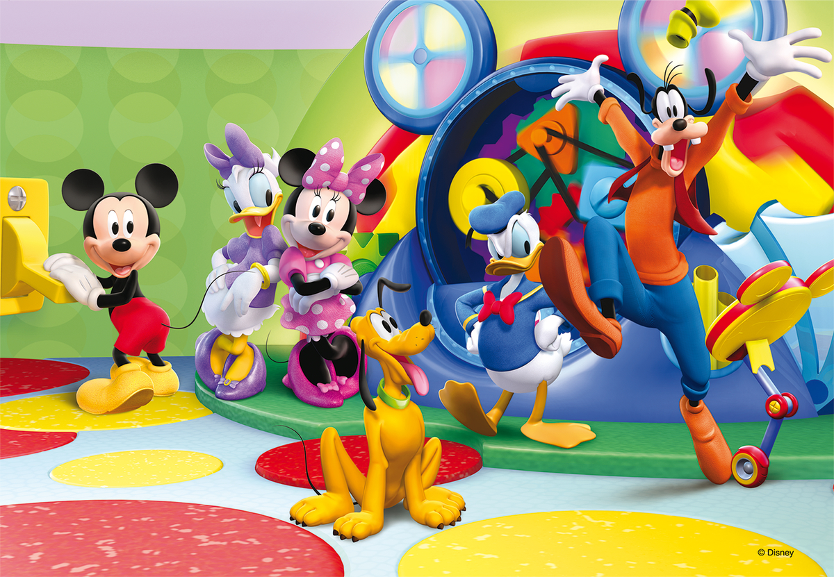 Puzzle en bois Mickey et ses amis