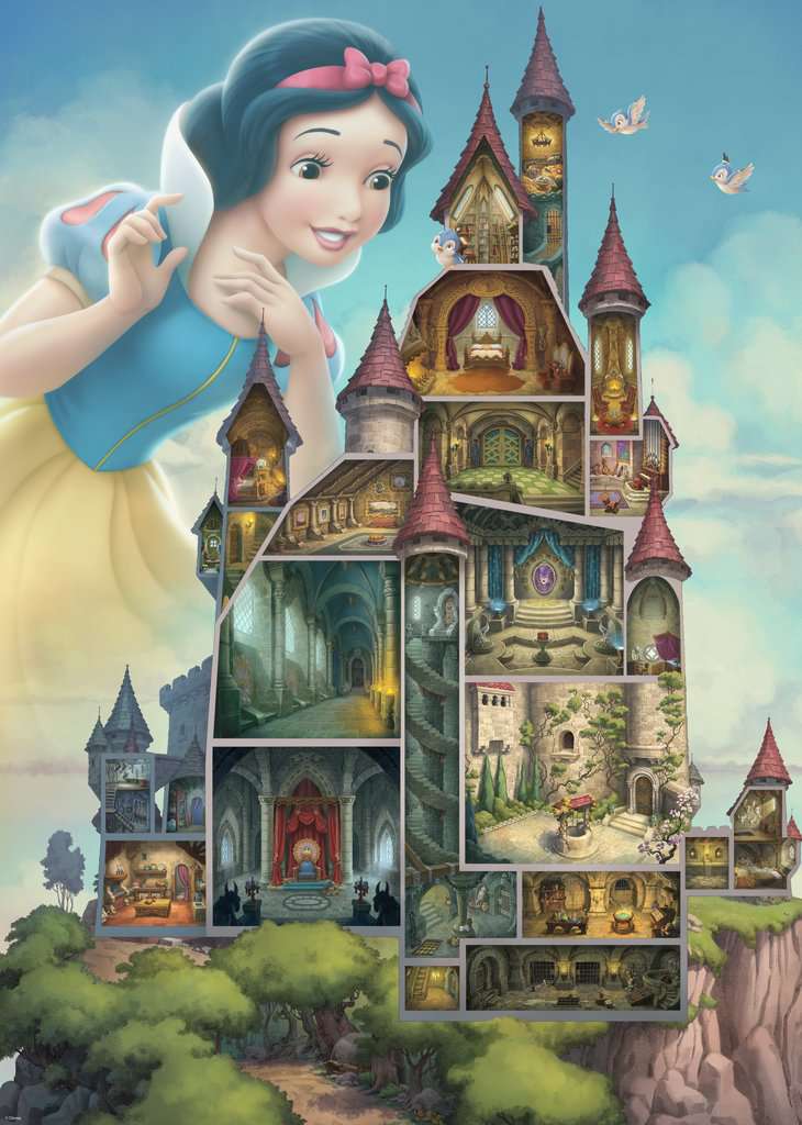 Puzzle 40320 pièces panoramique : Les meilleurs moments Disney