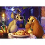 Puzzle  Ravensburger-00003 Disney - La Belle et le Clochard