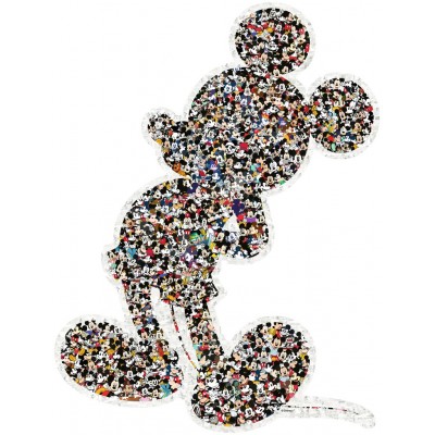 Ravensburger-00075 Puzzle Forme - Mickey