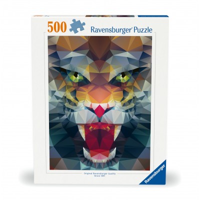 Puzzle Ravensburger-00239 Lion Polygone