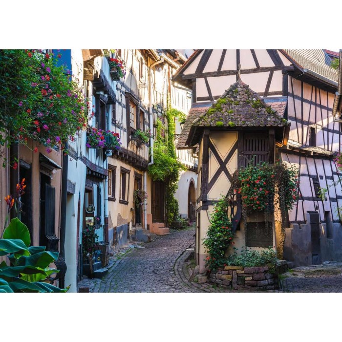 Puzzle  Ravensburger-00468 Eguisheim en Alsace