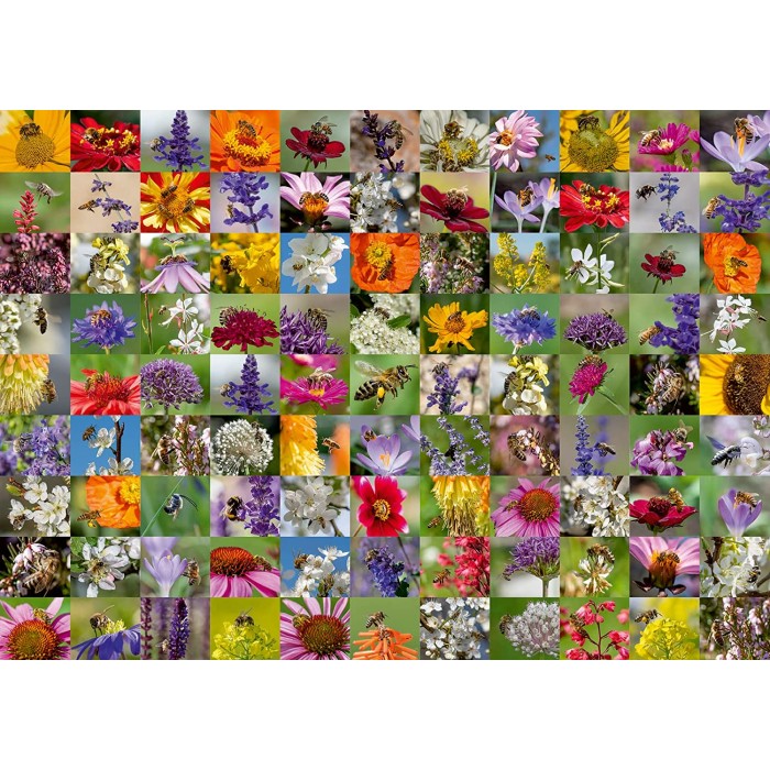 Puzzle Ravensburger-00617 Abeilles