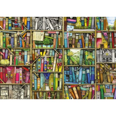 Puzzle Ravensburger-00645 Colin Thompson: Bibliothèque Magique