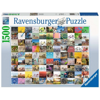 Puzzle Ravensburger-00697 99 Vélos et Plus...