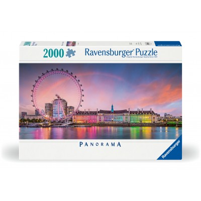 Puzzle Ravensburger-00805 Londres en Couleurs