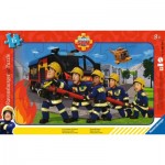  Ravensburger-01030 Puzzle Cadre - Sauveteurs en Action