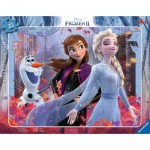  Ravensburger-05074 Puzzle Cadre - La Reine des Neiges II