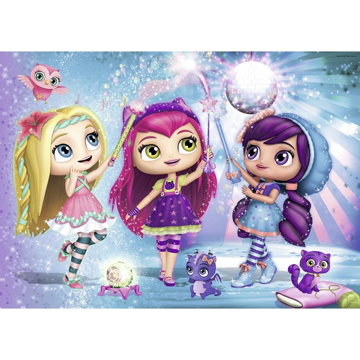 Ravensburger-05497 Puzzle Géant de Sol - Little Charmers
