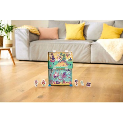 Ravensburger-05591 2 Puzzles - Puzzle & Play - Pirates