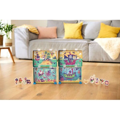 Ravensburger-05591 2 Puzzles - Puzzle & Play - Pirates