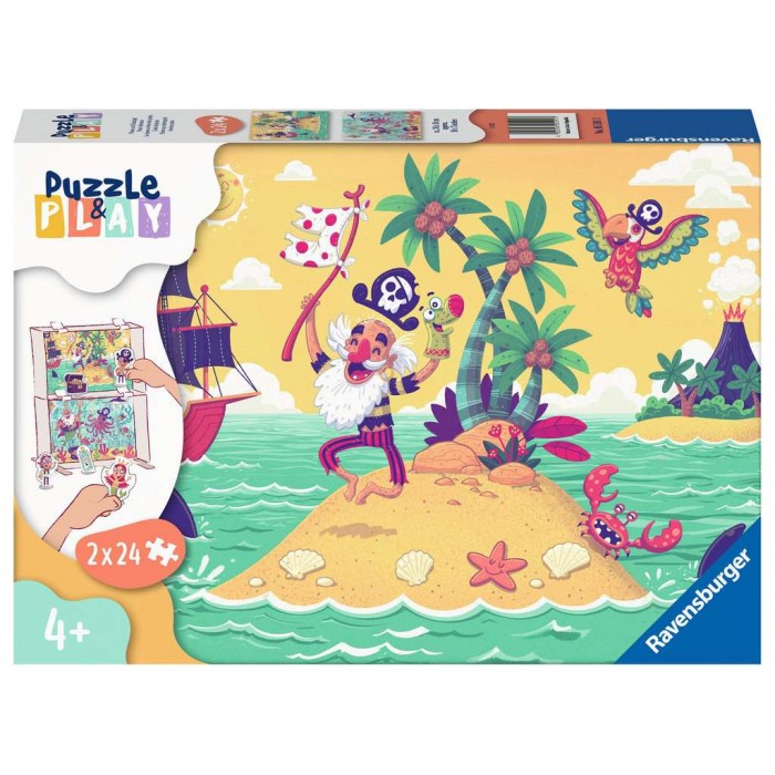 2 Puzzles - Puzzle & Play - Pirates