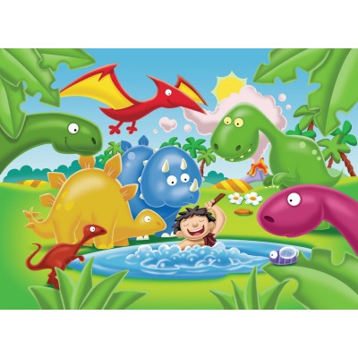 Ravensburger-05611 My First Outdoor Puzzles - Dinosaures
