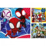  Ravensburger-05730 3 Puzzles - Les Aventures de Spidey