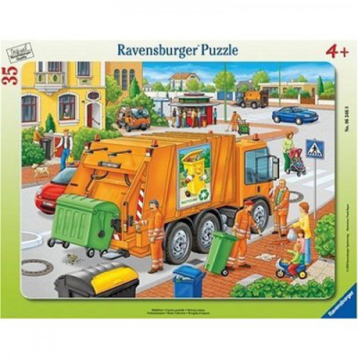 Puzzle Ravensburger-06346 Collecte des déchets