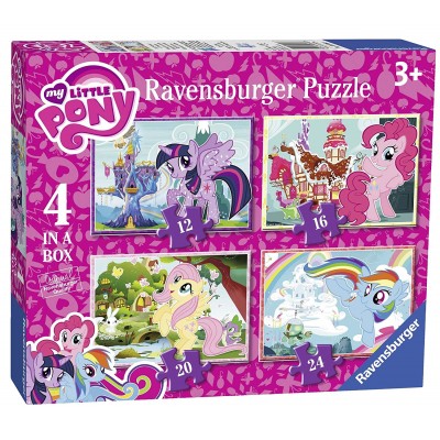 Ravensburger-06896 4 Puzzles - My Little Pony
