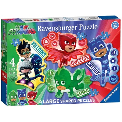 Ravensburger-06935 4 Puzzles - PJ Masks