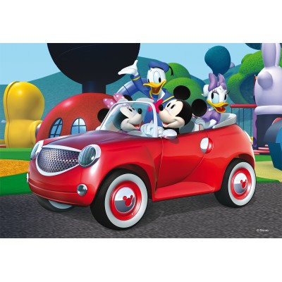 Ravensburger-07565 2 Puzzles - Mickey et ses Amis