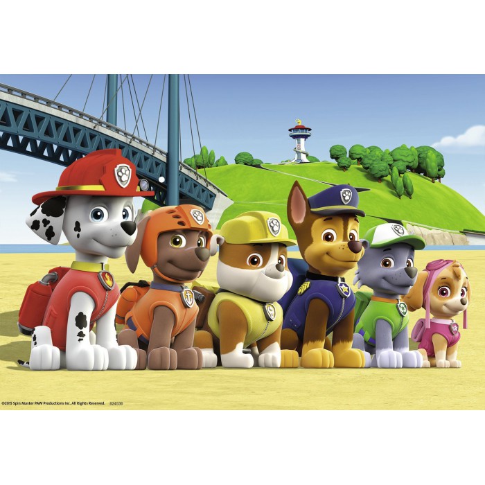 Ravensburger-09064 2 Puzzles - Pat' Patrouille