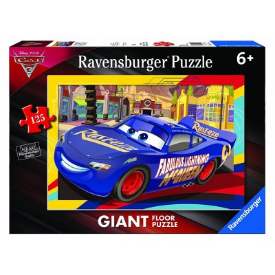 Ravensburger-09766 Puzzle Géant de Sol - Cars 3