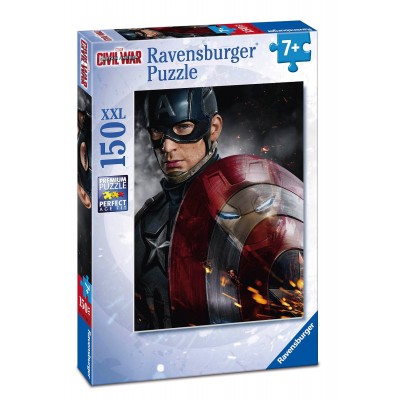 Puzzle Ravensburger-10034 Pièces XXL - Captain America