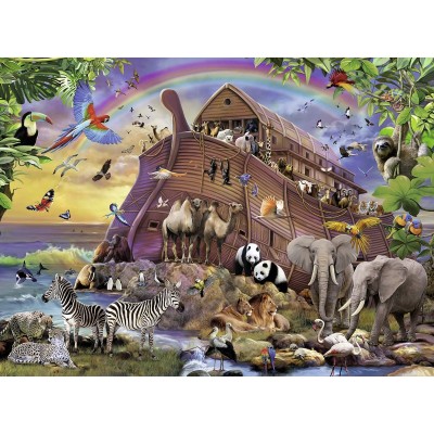 Puzzle Ravensburger-10038 Pièces XXL - Arche de Noë