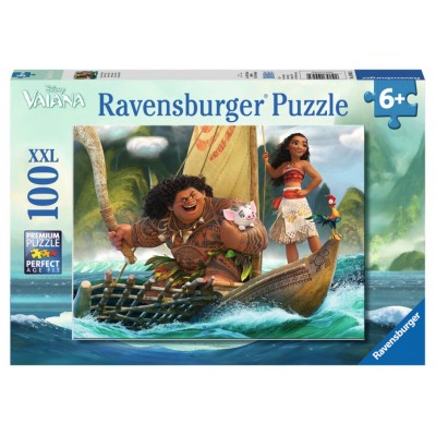 Puzzle Ravensburger-10943 Pièces XXL - Vaiana et Maui