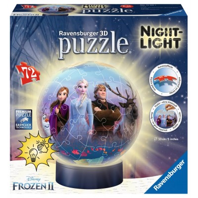 Ravensburger-11141 Puzzle 3D avec Led - Frozen II
