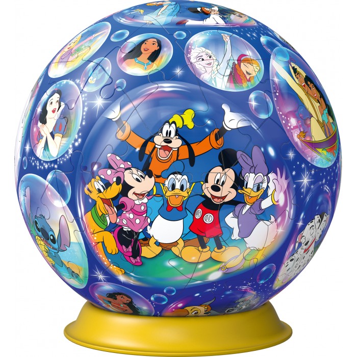  Ravensburger-11561 Puzzle 3D - Puzzle Balle - Personnages Disney