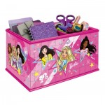  Ravensburger-11584 Puzzle 3D - Boite de Rangement - Barbie