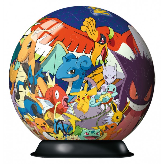  Ravensburger-11785 Puzzle Ball 3D - Pokemon