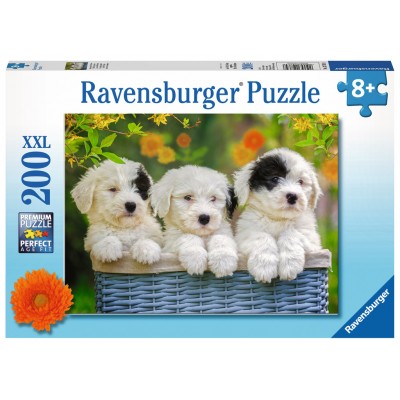 Puzzle Ravensburger-12765 Pièces XXL - Chiots en Peluche