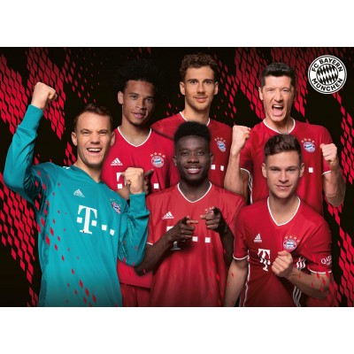 Puzzle Ravensburger-12918 Pièces XXL - FC Bayern