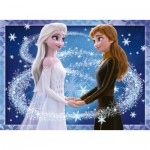 Puzzle  Ravensburger-12952 Star line - La Reine des Neiges 2