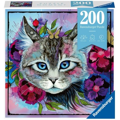 Ravensburger-12960 Puzzle Moment - Cat Eye
