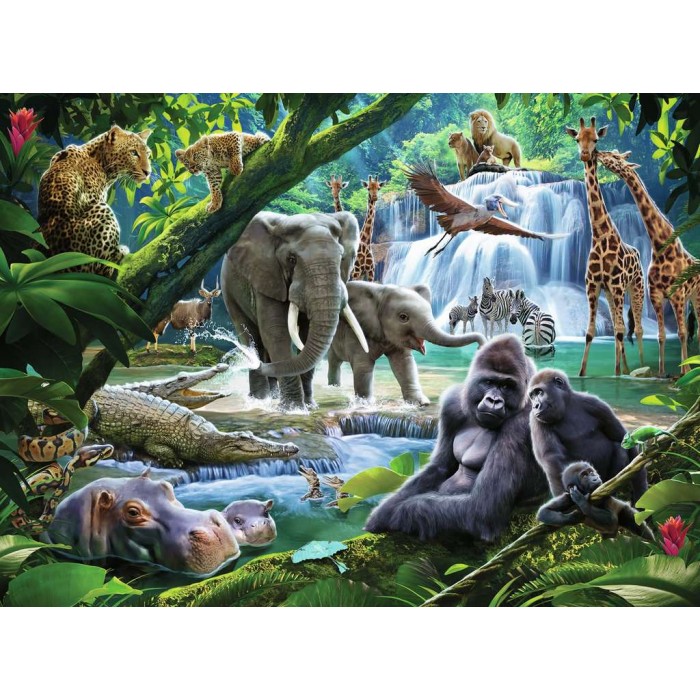 Pièces XXL - Les Animaux de la Jungle
