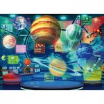 Puzzle  Ravensburger-12981 Pièces XXL - Planet Holograms