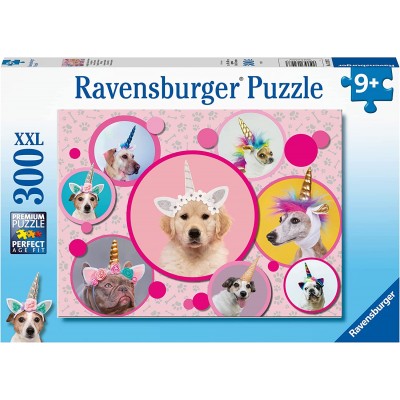 Puzzle Ravensburger-13297 Pièces XXL - Chiens Licornes